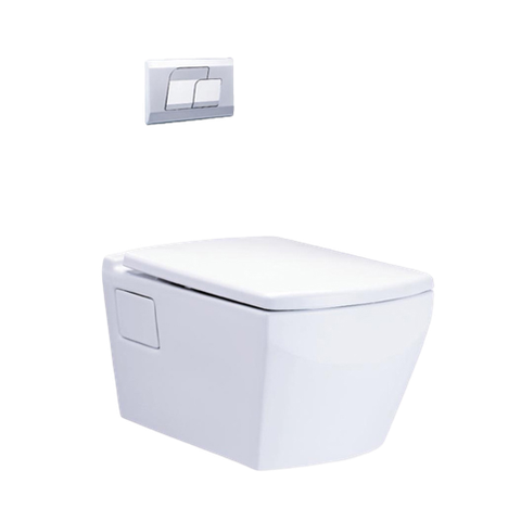 SC19877(F) - Bồn cầu treo két âm tường COTTO TETRAGON