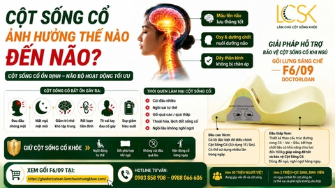 CỘT SỐNG CỔ ẢNH HƯỞNG THẾ NÀO ĐẾN NÃO?