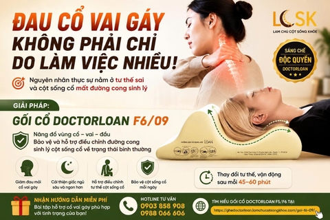 ĐAU CỔ VAI GÁY KHÔNG PHẢI CHỈ DO LÀM VIỆC NHIỀU