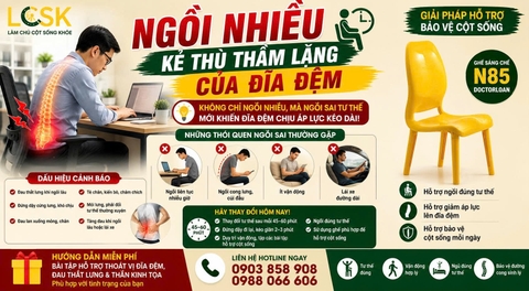 NGỒI NHIỀU – KẺ THÙ THẦM LẶNG CỦA ĐĨA ĐỆM