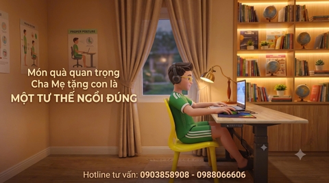 🌱 TẦM QUAN TRỌNG CỦA TƯ THẾ NGỒI ĐÚNG ĐỐI VỚI TRẺ