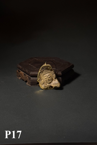 MẶT DÂY TRẦM RỤC VÀNG QUÁN THẾ ÂM BỒ TÁT BỌC VÀNG CAO CẤP