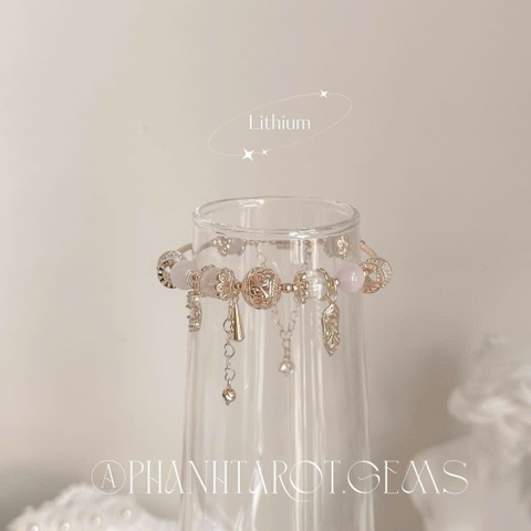 Kiêng mạ vàng mix đá tự nhiên