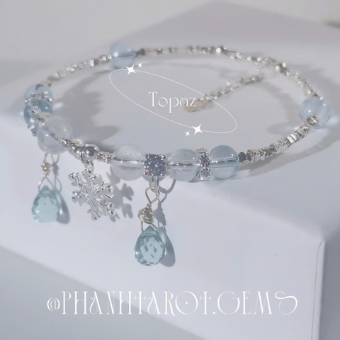 Kiềng bông tuyết pha lê