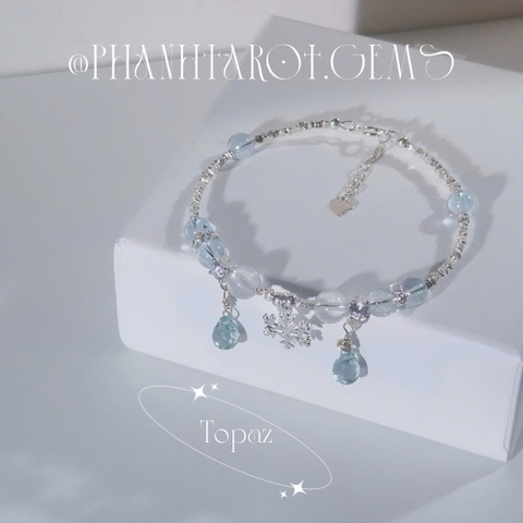 Kiềng bông tuyết pha lê