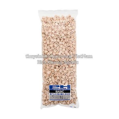 POWER HOUSE BASIC HARD TYPE S 1L – VẬT LIỆU LỌC SINH HỌC HỖ TRỢ TĂNG VÀ ỔN ĐỊNH PH CAO CẤP