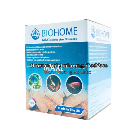 BIOHOME MAXI FILTER MEDIA - VẬT LIỆU LỌC CAO CẤP