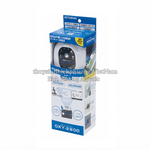 MÁY SỦI OXY TÍCH ĐIỆN KOTOBUKI OXY-2800