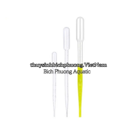 ỐNG NHỎ GIỌT PIPET NHỰA 3ML, 5ML, 10ML CHIA VẠCH – DÙNG HÚT DUNG DỊCH, ARTERMIA, HÚT CẶN