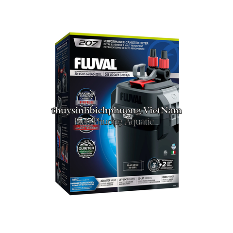 FLUVAL 07 SERIES FILTER 207 - LỌC THÙNG CAO CẤP