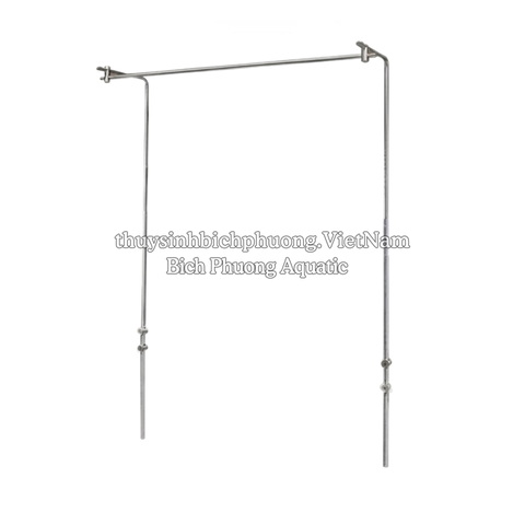 CHÂN TREO / GIÁ TREO ĐÈN ĐÔI INOX MAD M1 CHO HỒ 60CM - 90CM - 120CM - 150CM