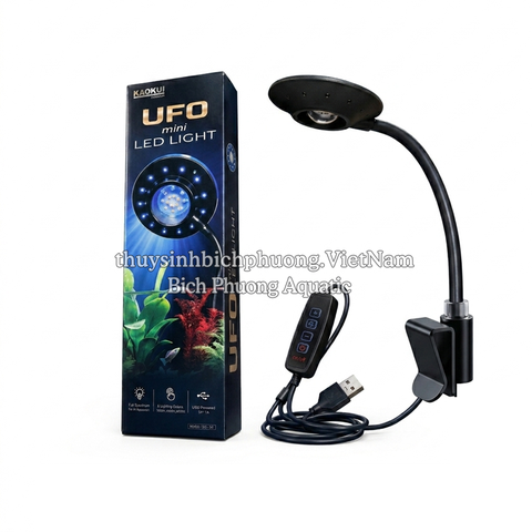 KAOKUI UFO MINI 5W - ĐÈN LED KẸP SIÊU SÁNG