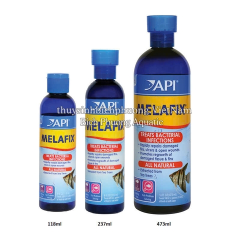 API MELAFIX 118ML | 237ML | 473ML - THUỐC TRỊ NẤM, SÁT KHUẨN CHO CÁ CẢNH