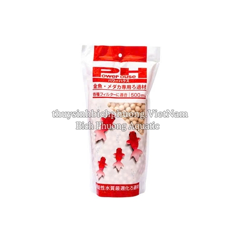VẬT LIỆU LỌC POWER HOUSE GOLDFISH – GIẢI PHÁP LỌC SINH HỌC CHUYÊN DỤNG CHO CÁ VÀNG, CÁ MEDAKA