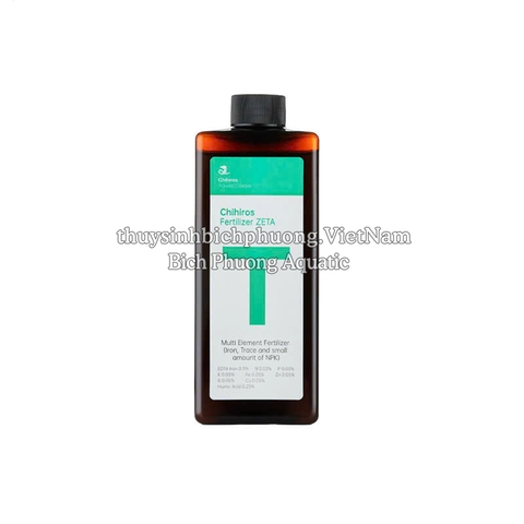 CHIHIROS ZETA “T”  450ML (Iron, Trace and small amount of NPK) - PHÂN NƯỚC VI LƯỢNG SẮT ĐA NGUYÊN TỐ