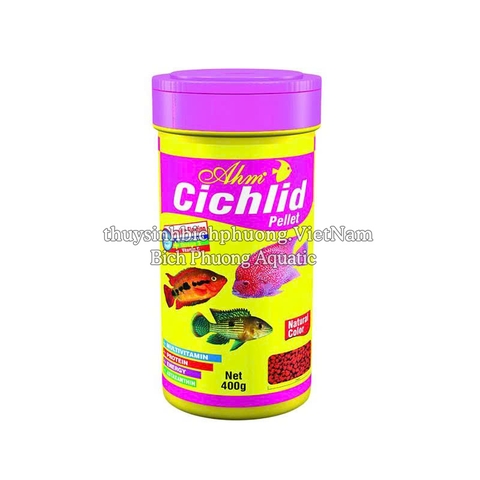 AHM CICHLID PELLET 100G - THỨC ĂN CHO CAO CẤP