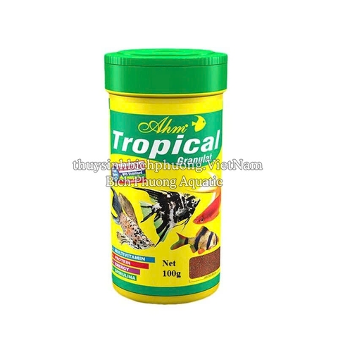 AHM TROPICAL GRANULAT 110G - THỨC ĂN CHO CÁ CAO CẤP