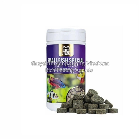 SUNSUN SMALL FISH SPECIAL SL-14 - THỨC ĂN VIÊN DÁN CHO CÁ
