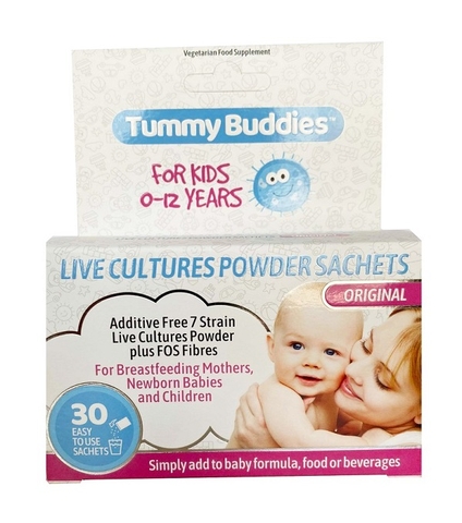 Men Vi Sinh Tummy Buddies Giúp Bé Ăn Ngon Chống Táo Bón