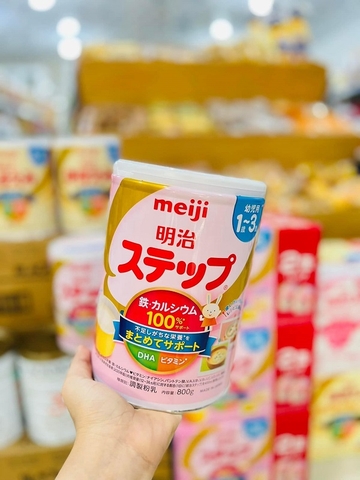 Sữa Meiji 800g cho bé từ 1-3 tuổi của Nhật