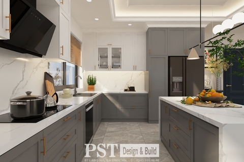 Mẫu tủ bếp PST TCD 01