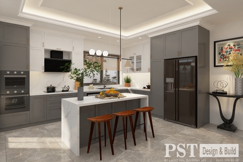 Mẫu tủ bếp PST TCD 01