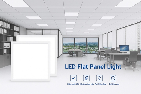 Đèn LED Panel Tấm – Giải Pháp Chiếu Sáng Hiện Đại, Tiết Kiệm Và Thẩm Mỹ