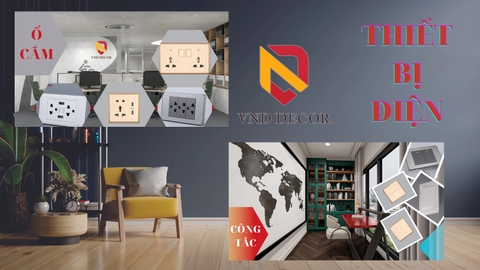 THIẾT BỊ ĐIỆN CHO NGÔI NHÀ HIỆN ĐẠI : Ổ CẮM CÔNG TẮC TENKO, MPE VÀ PANASONIC
