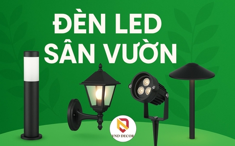 Đèn LED Sân Vườn: Tạo Điểm Nhấn và An Toàn cho Không Gian Xanh