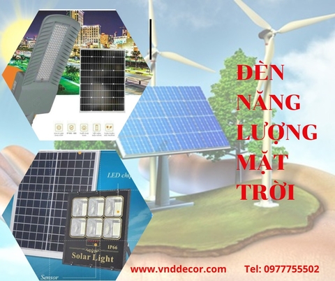 ĐÈN NĂNG LƯỢNG MẶT TRỜI | CÔNG TY VND DECOR | GIẢI PHÁP TIẾT KIỆM NĂNG LƯỢNG