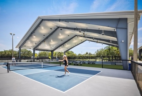Đèn LED Chiếu Sáng Sân Pickleball: Tiêu Chuẩn Và Giải Pháp Hiệu Quả.