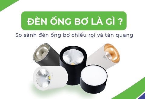 Đèn Ốp Trần Ống Bơ – Giải Pháp Chiếu Sáng Hiện Đại Cho Không Gian Sống