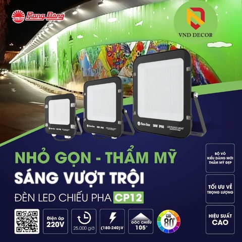 Khám Phá Đèn Pha LED CP12 Rạng Đông: Thiết Kế Nhỏ Gọn, Ánh Sáng Mạnh Mẽ