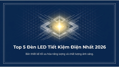 Top 5 Đèn LED Tiết Kiệm Điện Nhất Hiện Nay (Nên Mua 2026)