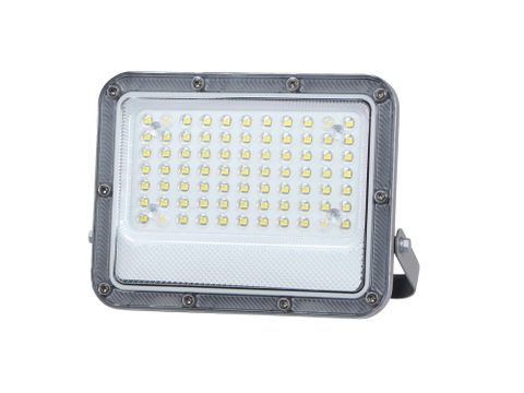 Đèn led pha thấu kính KINGECO 50w, vỏ xám, Chip LUMILEDS 2835