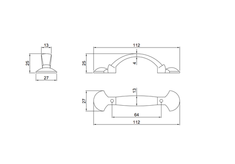 TAY NẮM TỦ IVAN 10707 | CÔNG TY TNHH VND DECOR Tay Nắm Tủ Ivan 10707 | Công Ty Tnhh Vnd Decor