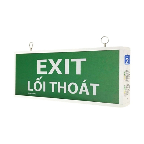 Đèn Exit Thoát Hiểm Paragon 2 Mặt PEXF23SC-G2