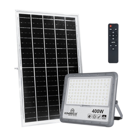 Đèn Pha Led Năng Lượng Mặt Trời 400W Kingled Ánh Sáng Trắng