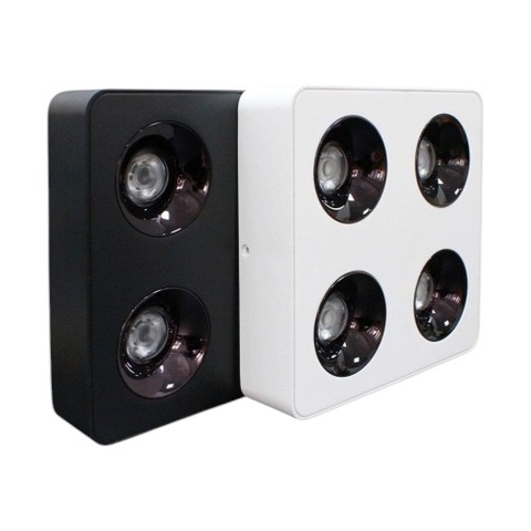 Đèn LED Lon Nổi Vuông 4 Mắt 7W*4-10W*4 mẫu LOD