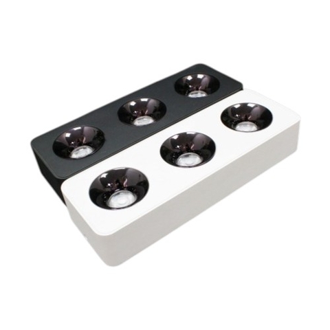 Đèn LED Lon Nổi Vuông 3 Mắt 7W*3-10W*3 mẫu LOD