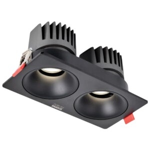 Đèn Âm Trần Đôi Spotlight Chống Chói 2x12W Euroto LA-612