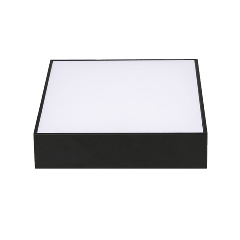 Đèn Led Ốp Nổi Tràn Viền Vuông Đen MPE 16W-48W