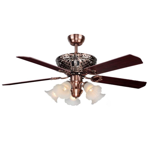 Quạt Trần Trang Trí Có Đèn Veronia QT-2225HG