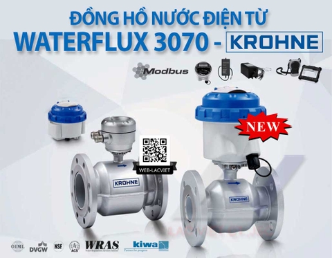 Tất cả tài liệu kỹ thuật của Đồng hồ đo lưu lượng điện từ WATERFLUX 3070
