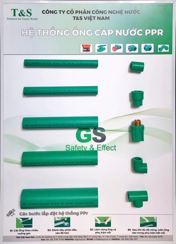 Hệ thống ống cấp nước PPR GS