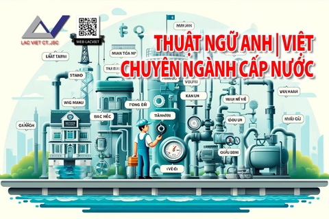 129 thuật ngữ (Anh/Việt) chuyên ngành cấp nước theo chủ đề