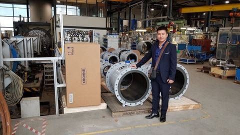 Công ty Lạc Việt tham quan nhà máy sản xuất đồng hồ đo nước điện từ tại Hà Lan - KROHNE Altometer