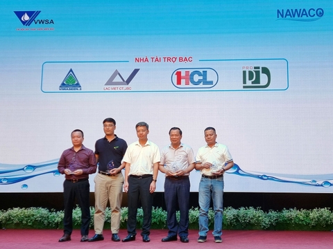 Công ty CP TV TM Lạc Việt là nhà tài trợ cho Đại Hội Chi Hội Cấp Thoát Nước Miền Bắc
