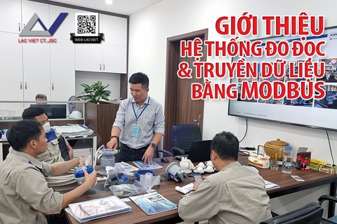 Giới thiệu hệ thống đo đọc và truyền dữ liệu bằng Modbus tại Công ty Nước Sạch Sông Đà