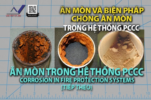 Ăn Mòn Và Biện Pháp Chống Ăn Mòn Trong PCCC - Bài 3: Ăn Mòn Trong Hệ Thống PCCC (tiếp theo)